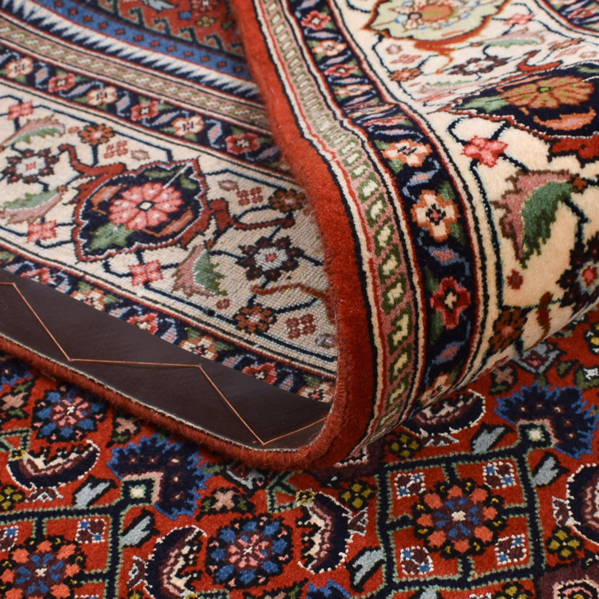 Perzisch tapijt - Bijar - 213 x 139 cm - roest