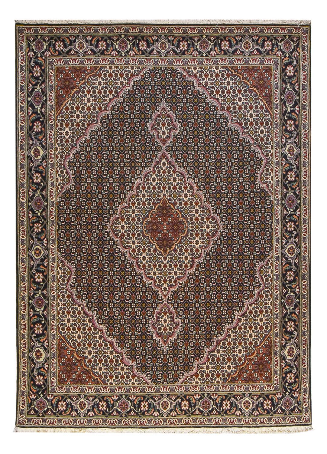 Perzisch tapijt - Tabriz - Royal - 208 x 149 cm - roest
