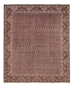 Perzisch tapijt - Bijar - 239 x 202 cm - roest