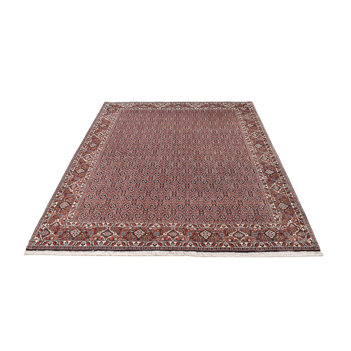 Perzisch tapijt - Bijar - 239 x 202 cm - roest