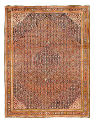 Perzisch tapijt - Bijar - 393 x 298 cm - donker beige
