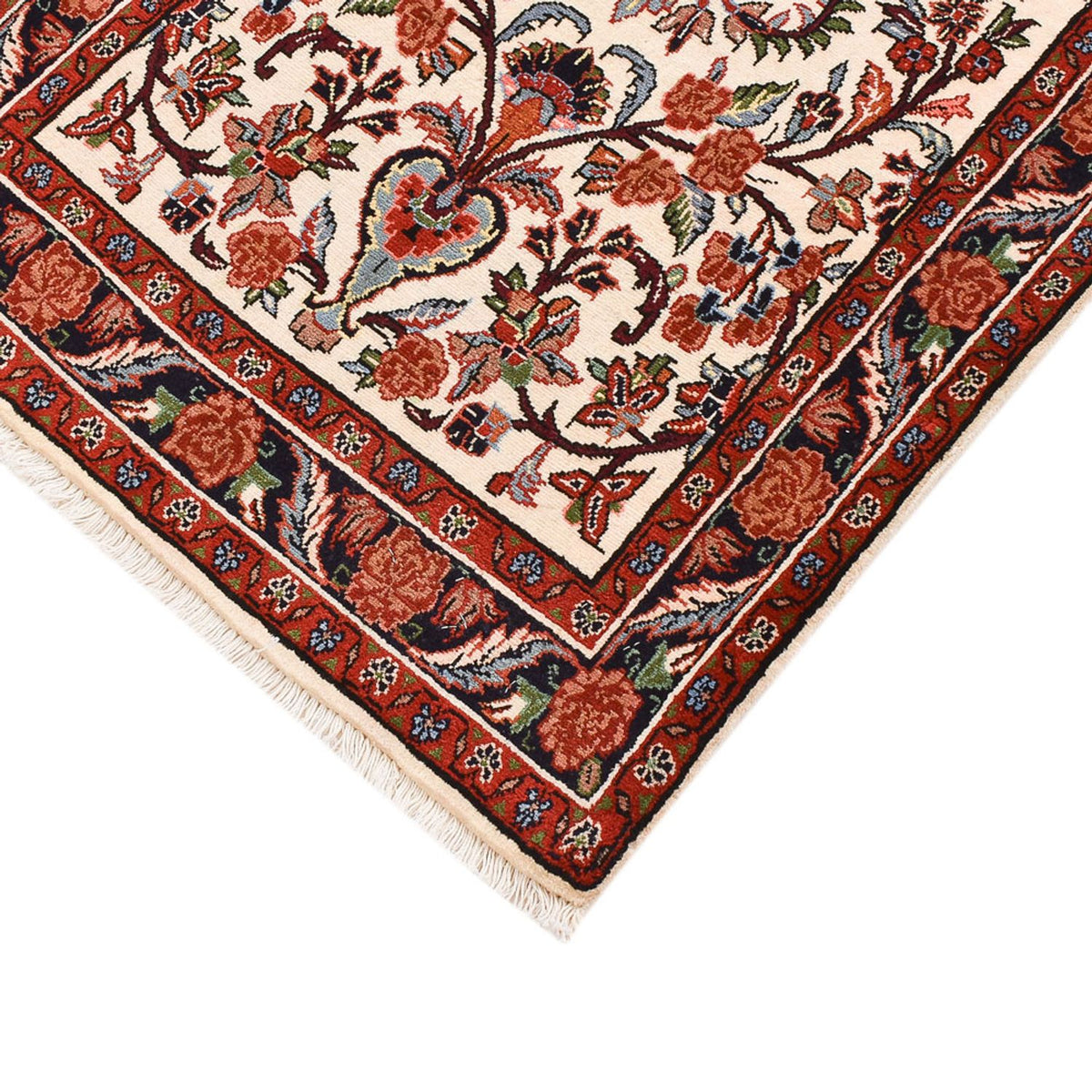 Loper Perzisch tapijt - Bijar - 316 x 76 cm - beige