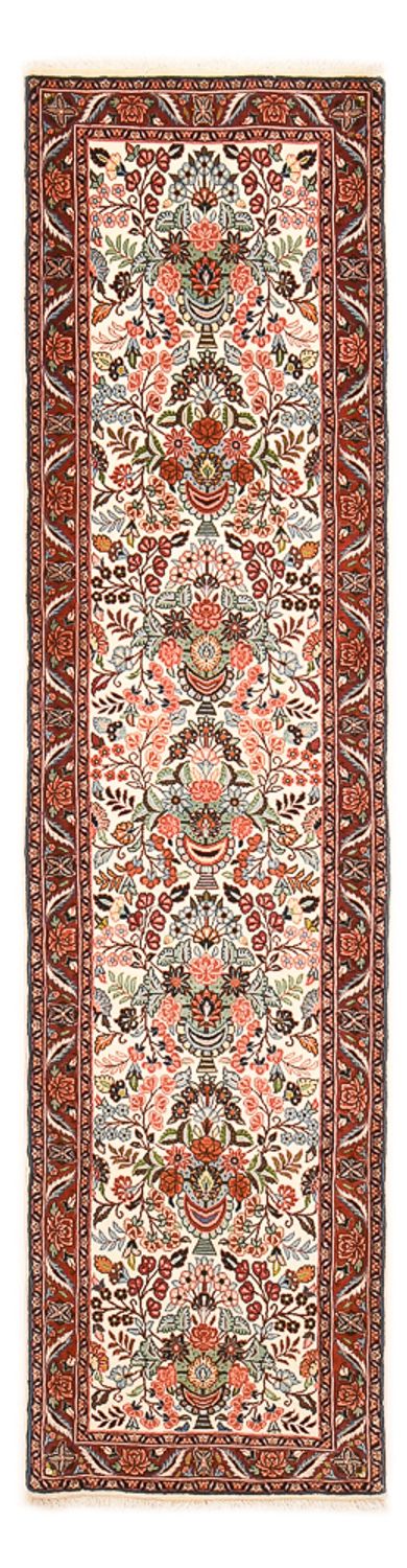 Loper Perzisch tapijt - Bijar - 295 x 72 cm - beige