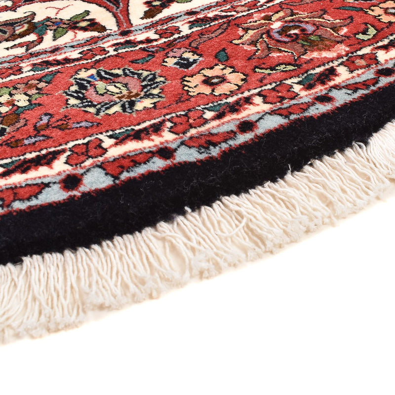 Perzisch tapijt - Bijar rond  - 155 x 155 cm - donkerrood