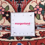 Perzisch tapijt - Bijar rond  - 155 x 155 cm - donkerrood