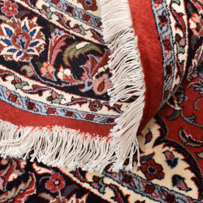 Perzisch tapijt - Bijar rond  - 145 x 145 cm - rood