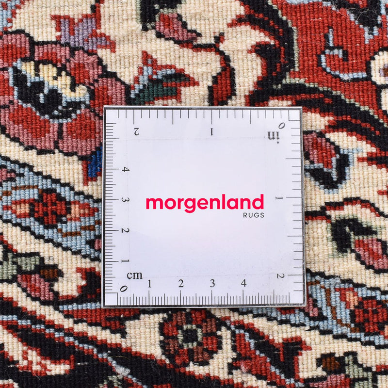 Perzisch tapijt - Bijar rond  - 145 x 145 cm - rood