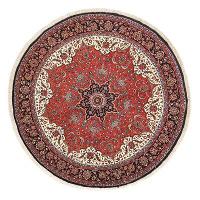 Perzisch tapijt - Bijar rond  - 154 x 154 cm - rood