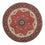 Perzisch tapijt - Bijar rond  - 154 x 154 cm - rood