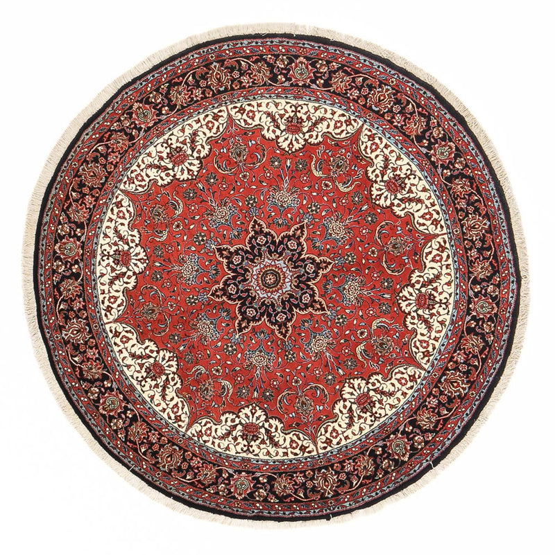 Perzisch tapijt - Bijar rond  - 154 x 154 cm - rood
