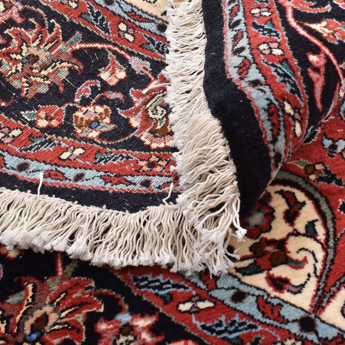 Perzisch tapijt - Bijar rond  - 154 x 154 cm - rood