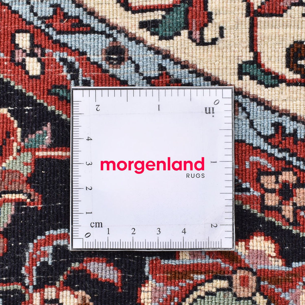 Perzisch tapijt - Bijar rond  - 154 x 154 cm - rood