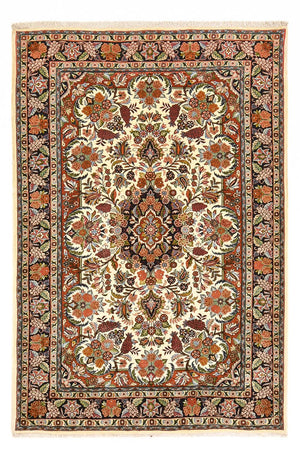 Perzisch tapijt - Bijar - 210 x 140 cm - licht beige