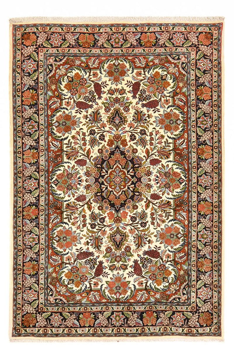 Perzisch tapijt - Bijar - 210 x 140 cm - licht beige