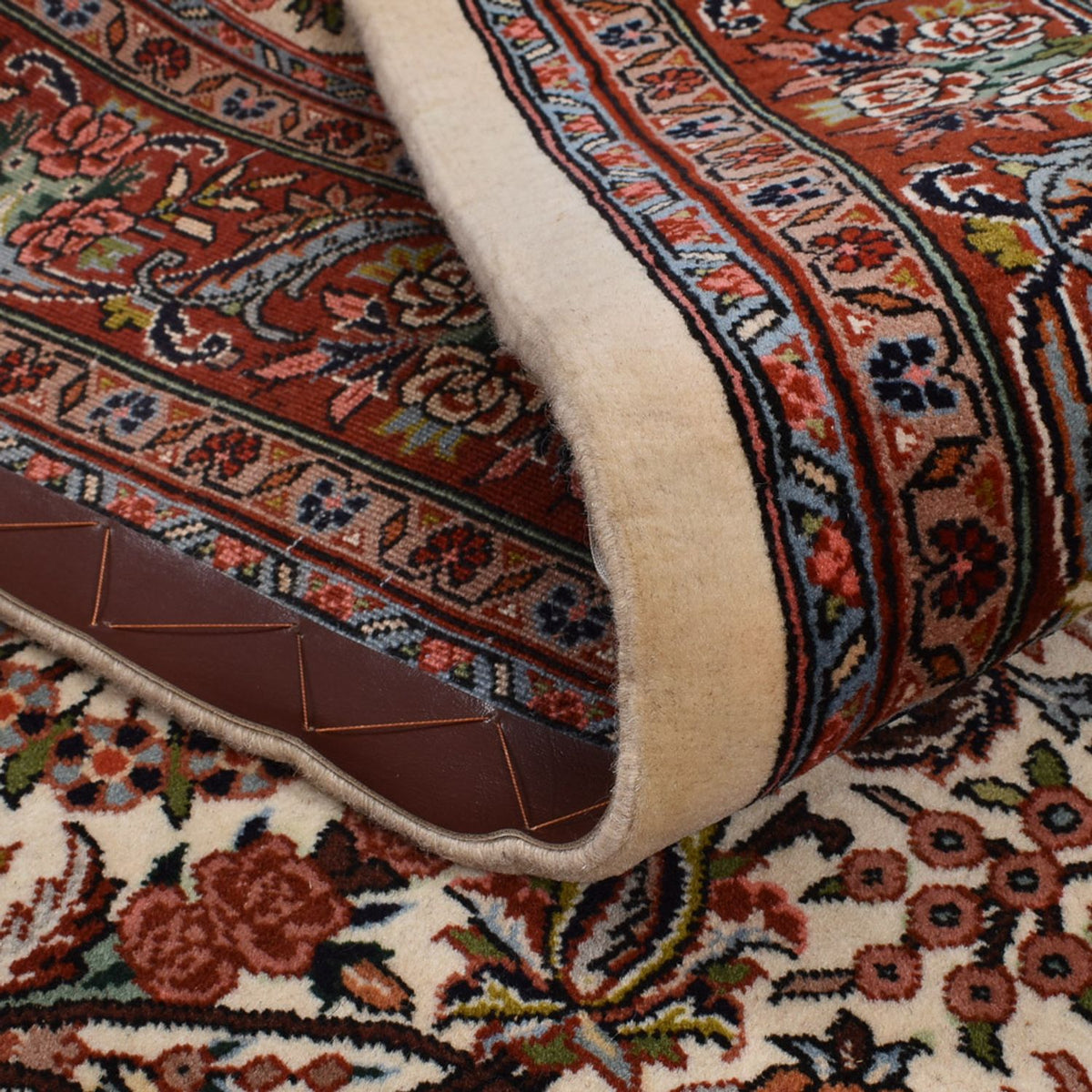 Perzisch tapijt - Bijar - 208 x 137 cm - crème