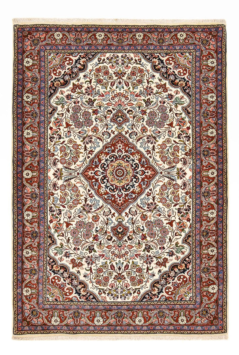 Perzisch tapijt - Bijar - 208 x 136 cm - crème