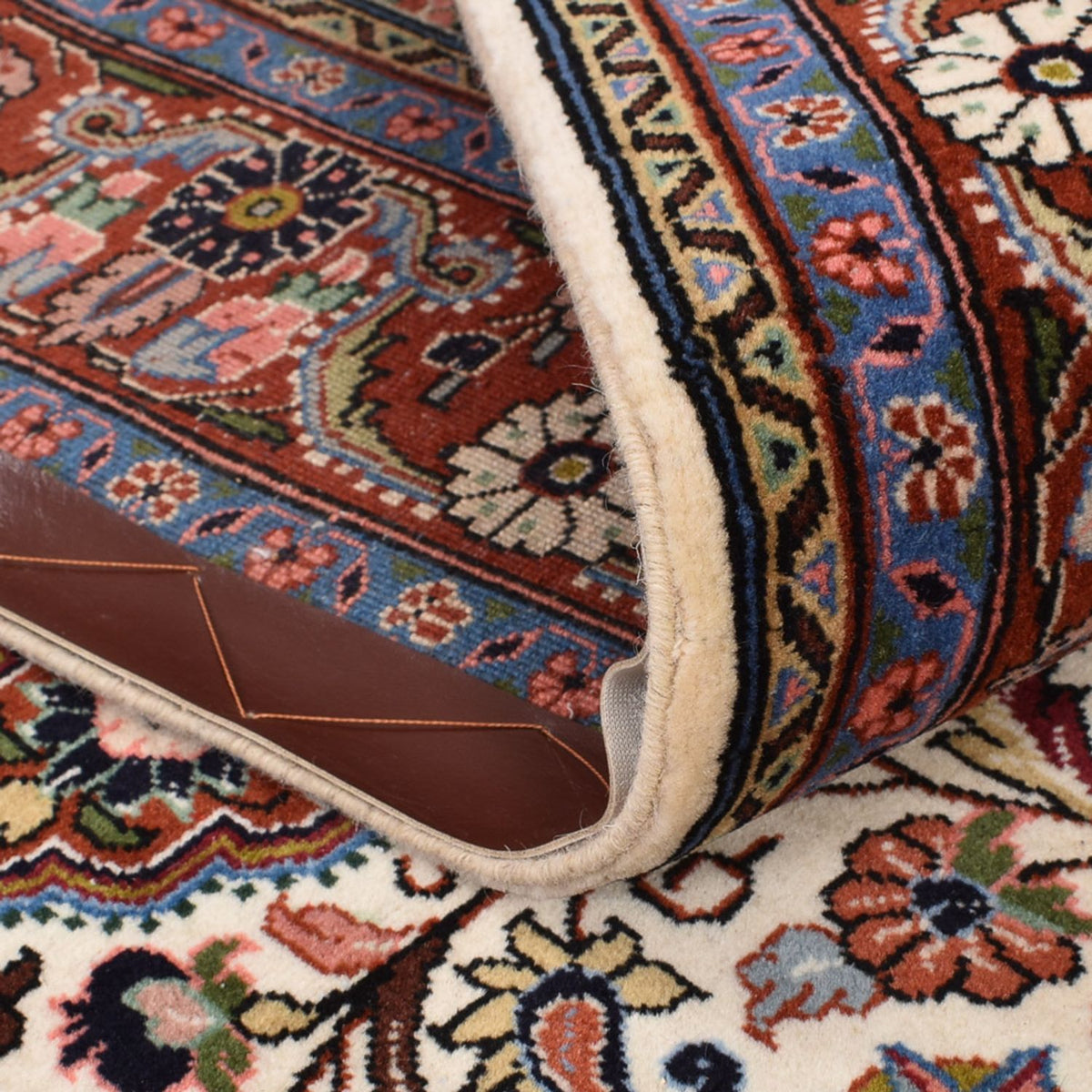 Perzisch tapijt - Bijar - 208 x 136 cm - crème