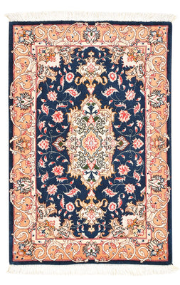 Perzisch tapijt - Tabriz - Royal - 91 x 59 cm - donkerblauw