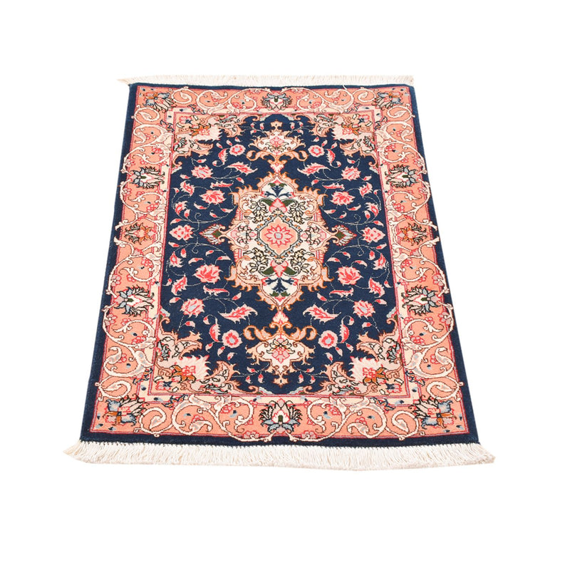 Perzisch tapijt - Tabriz - Royal - 91 x 59 cm - donkerblauw