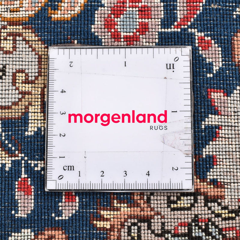 Perzisch tapijt - Tabriz - Royal - 91 x 59 cm - donkerblauw