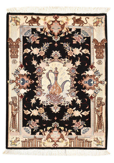 Tabriz - 50 Raj Tapijt 60x90cm - Perzisch tapijt