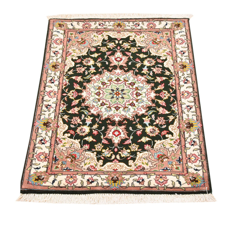 Perzisch tapijt - Tabriz - Royal - 90 x 60 cm - donkerblauw