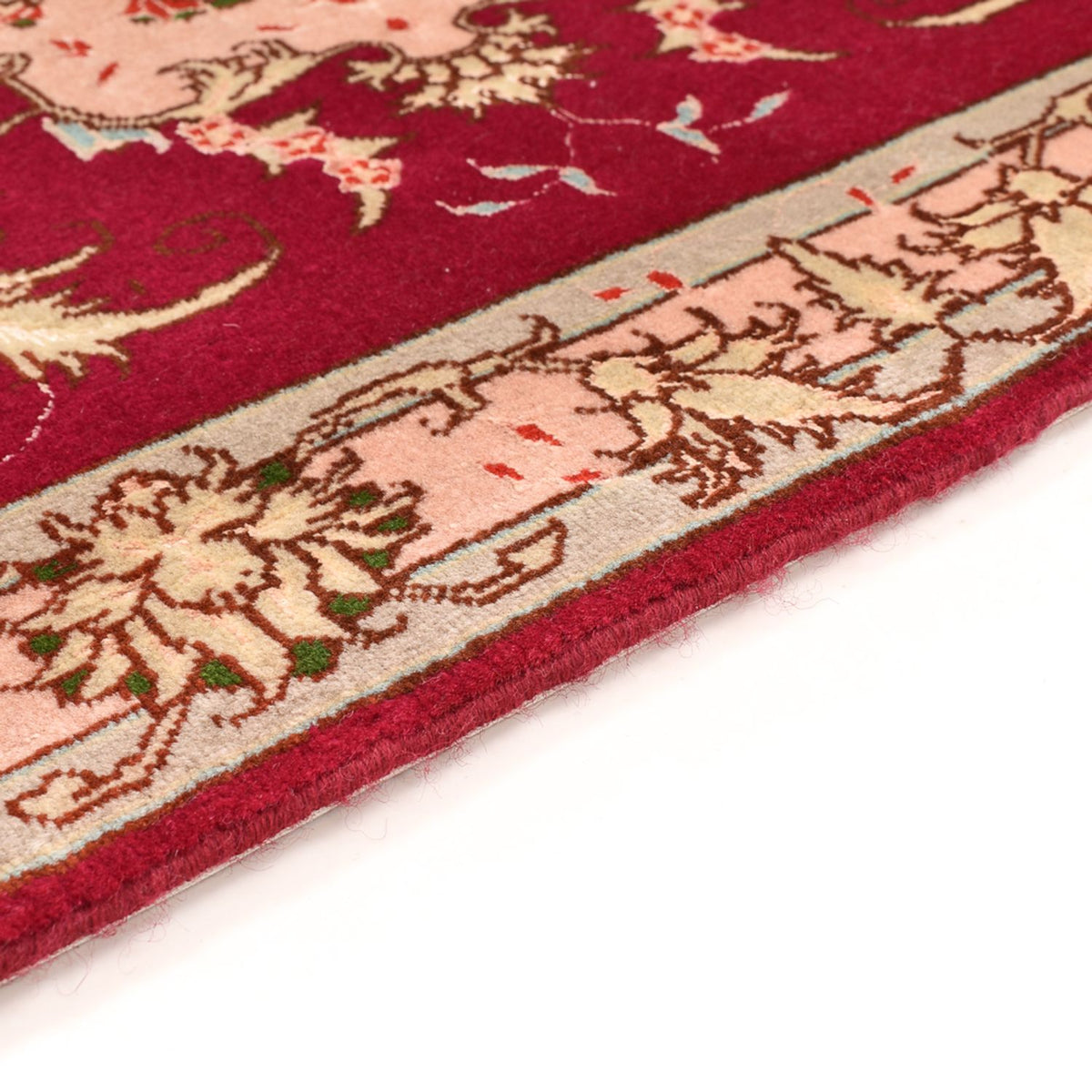 Perzisch tapijt - Tabriz - Royal - 90 x 60 cm - rood