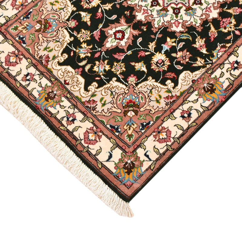 Perzisch tapijt - Tabriz - Royal - 90 x 60 cm - donkerblauw