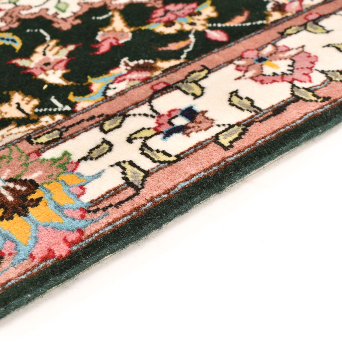 Perzisch tapijt - Tabriz - Royal - 90 x 60 cm - donkerblauw