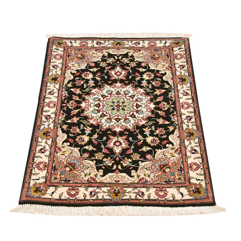 Perzisch tapijt - Tabriz - Royal - 90 x 60 cm - donkerblauw