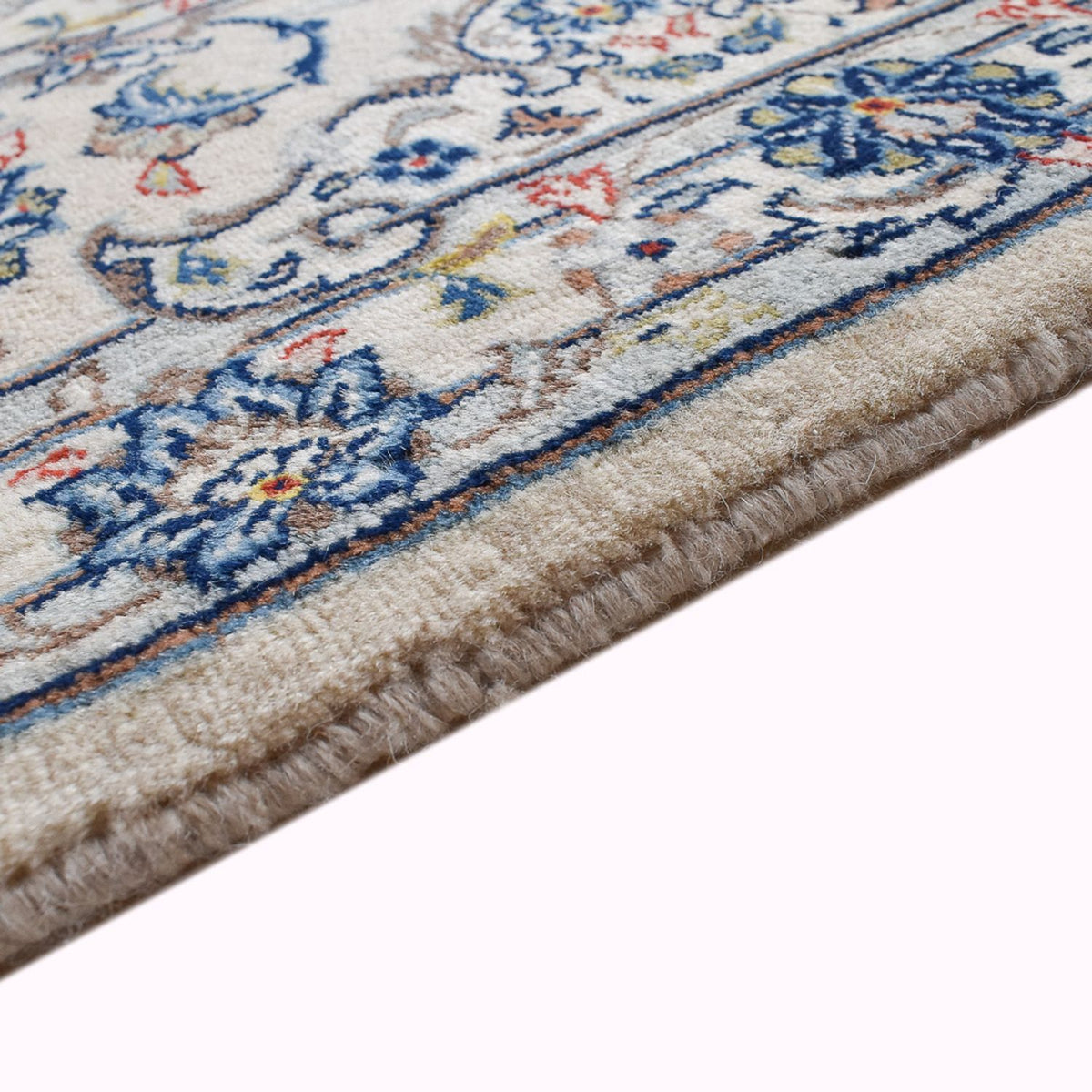 Perzisch tapijt - Keshan - Koninklijke - 348 x 252 cm - grijs