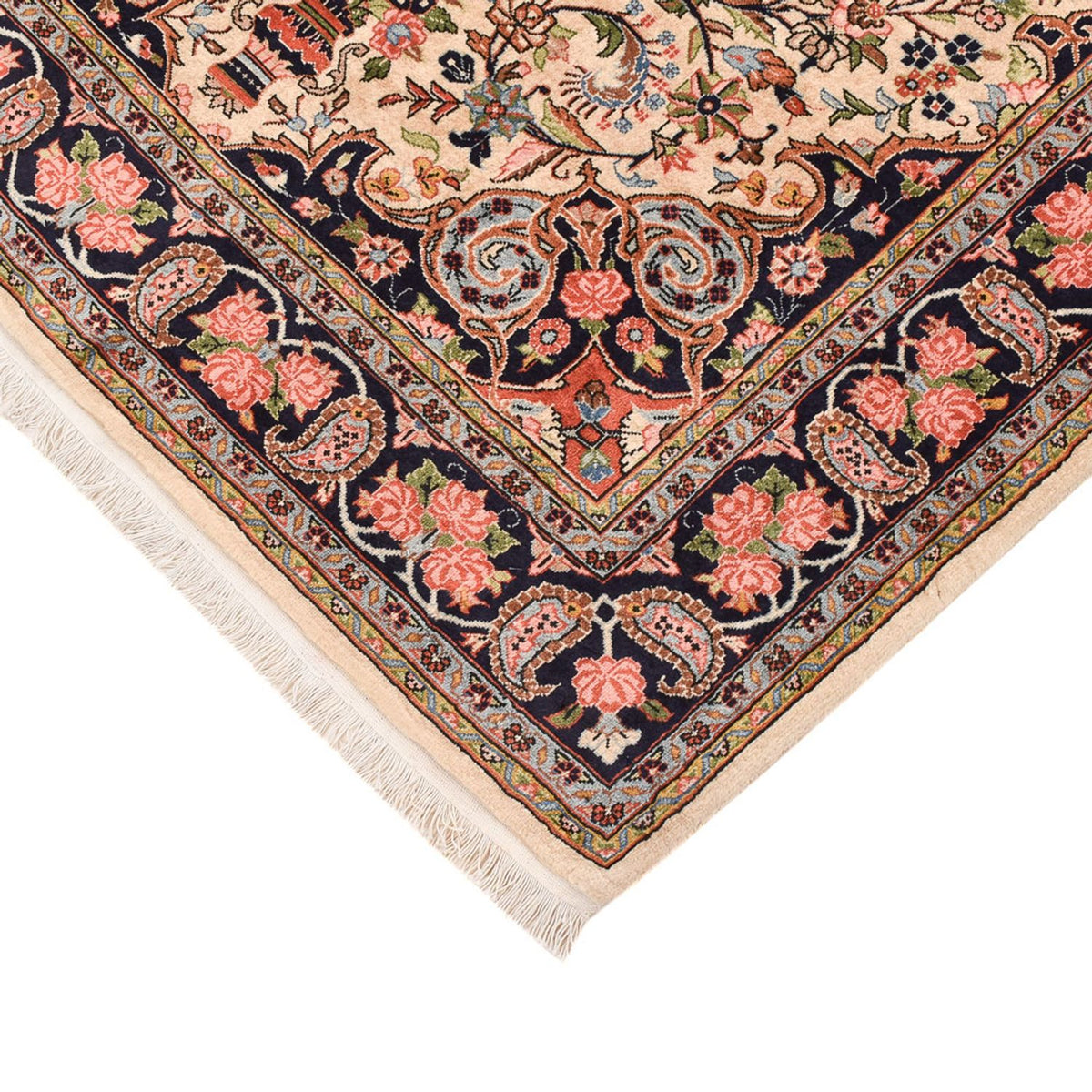 Perzisch tapijt - Bijar - 212 x 137 cm - zand