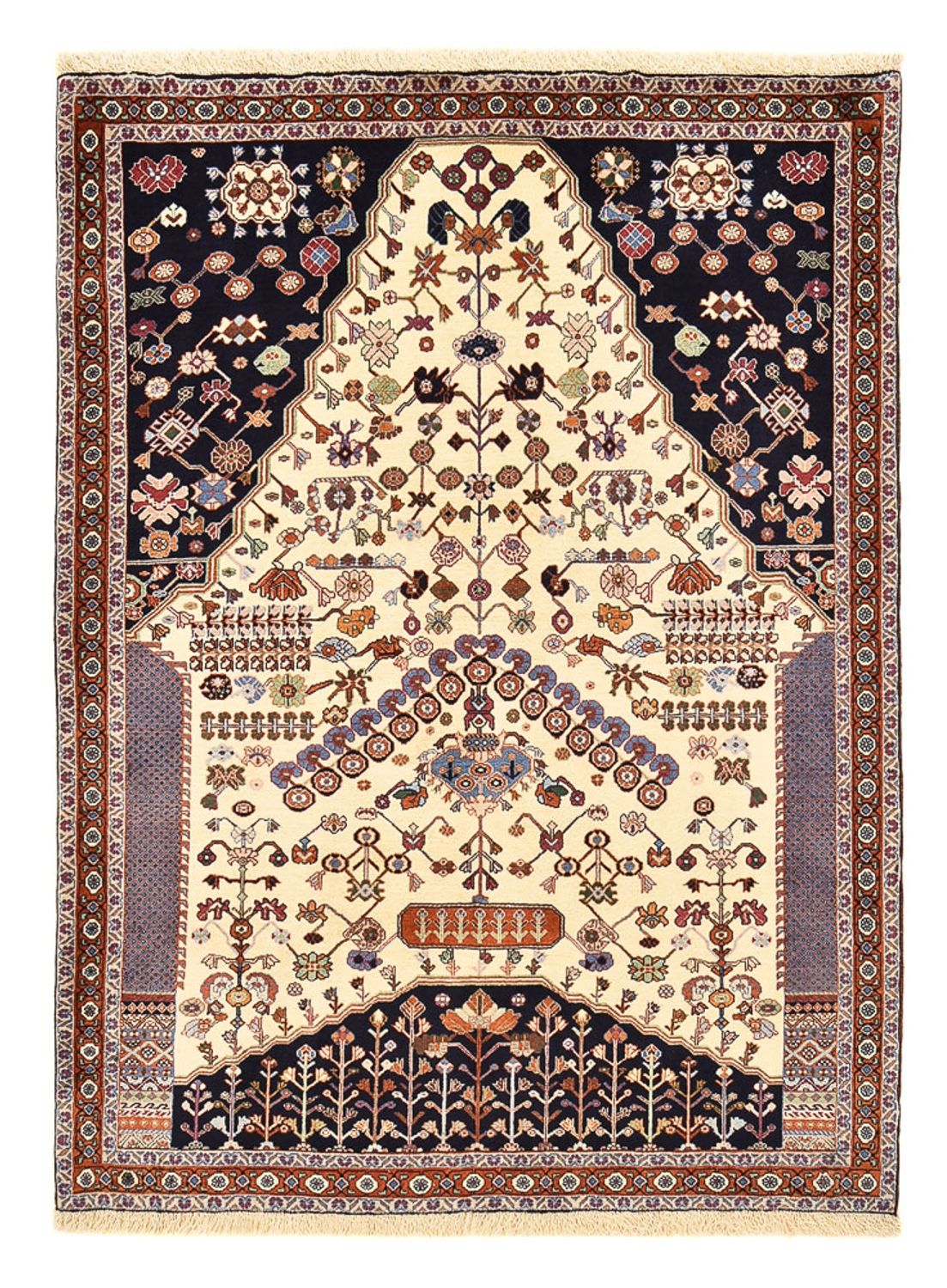Gabbeh Tapijt - Kashkuli Perzisch - 183 x 140 cm - veelkleurig