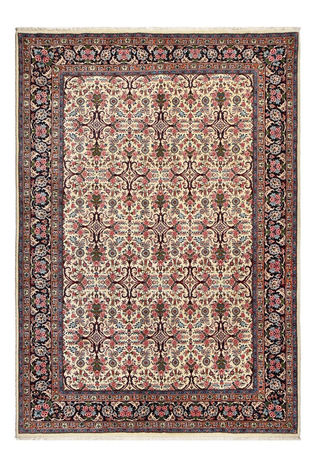 Perzisch tapijt - Bijar - 308 x 202 cm - roest