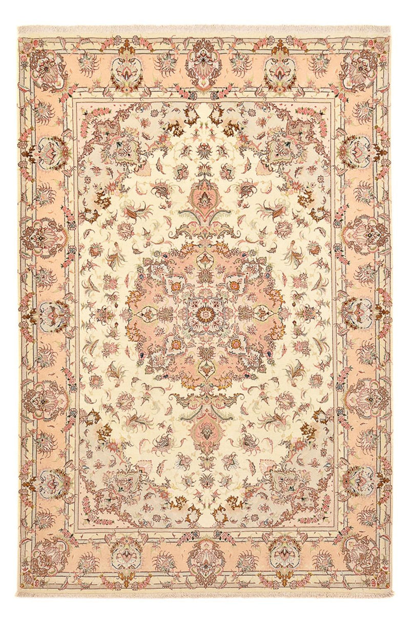 Perzisch tapijt - Tabriz - Royal - 312 x 202 cm - donker beige