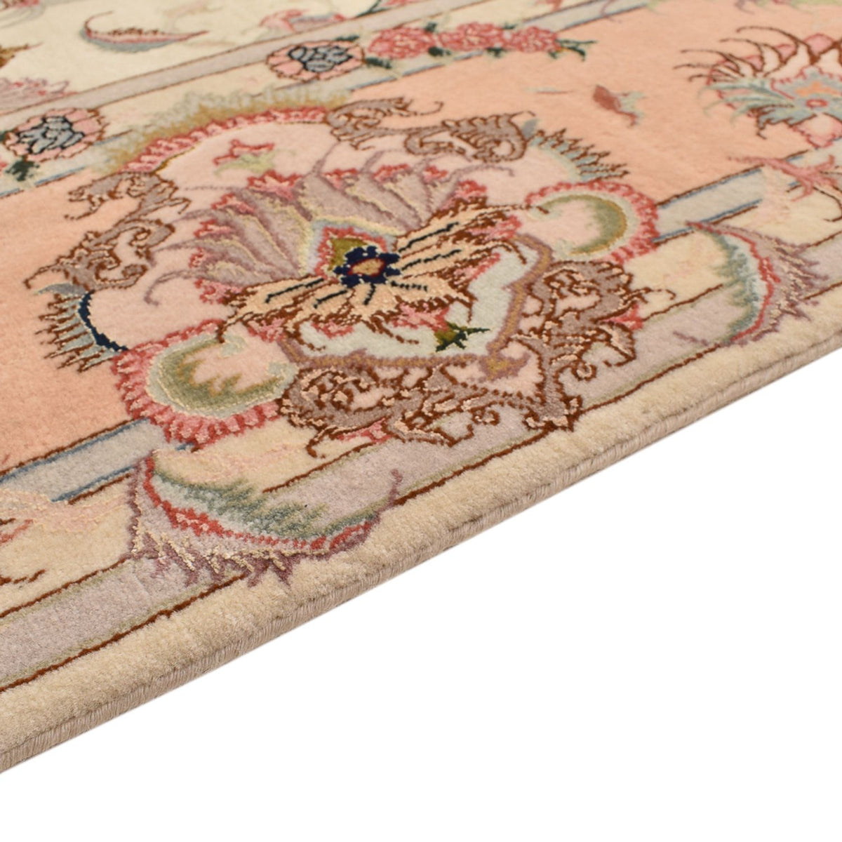 Perzisch tapijt - Tabriz - Royal - 312 x 202 cm - donker beige