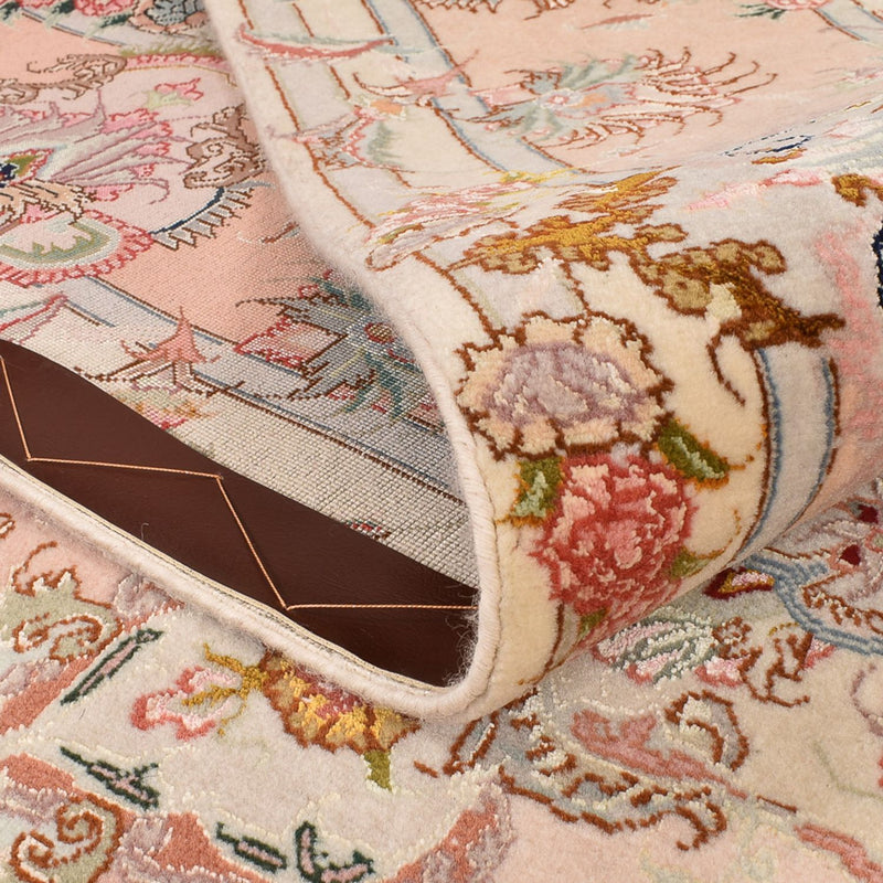 Perzisch tapijt - Tabriz - Royal - 312 x 202 cm - donker beige