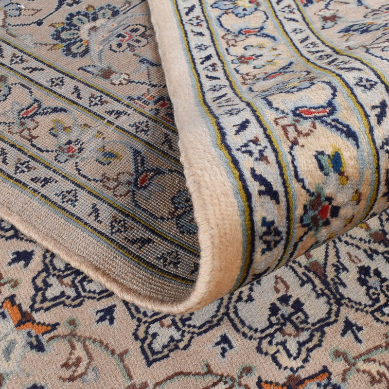 Perzisch tapijt - Keshan - Koninklijke - 347 x 246 cm - zand