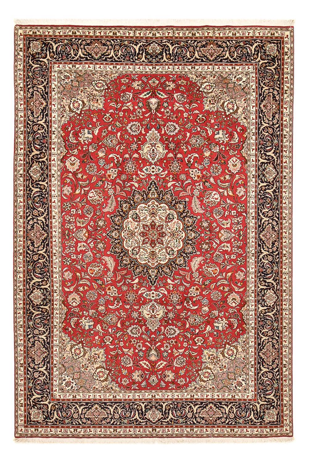 Perzisch tapijt - Tabriz - Royal - 307 x 203 cm - rood