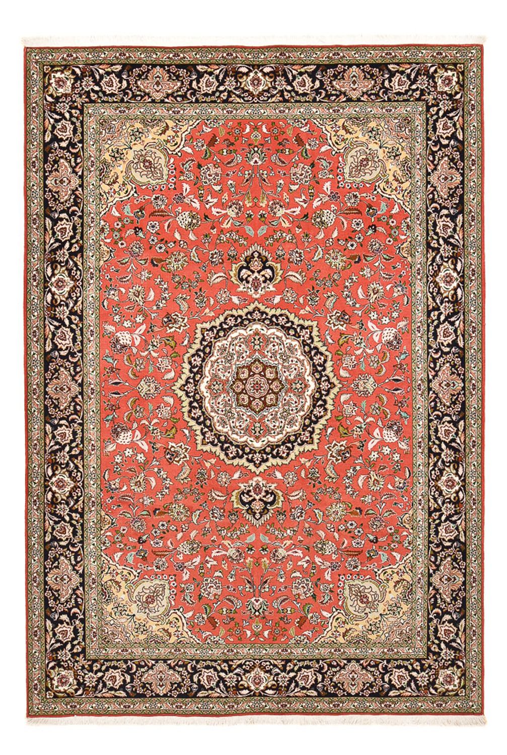 Perzisch tapijt - Tabriz - Royal - 305 x 205 cm - rood