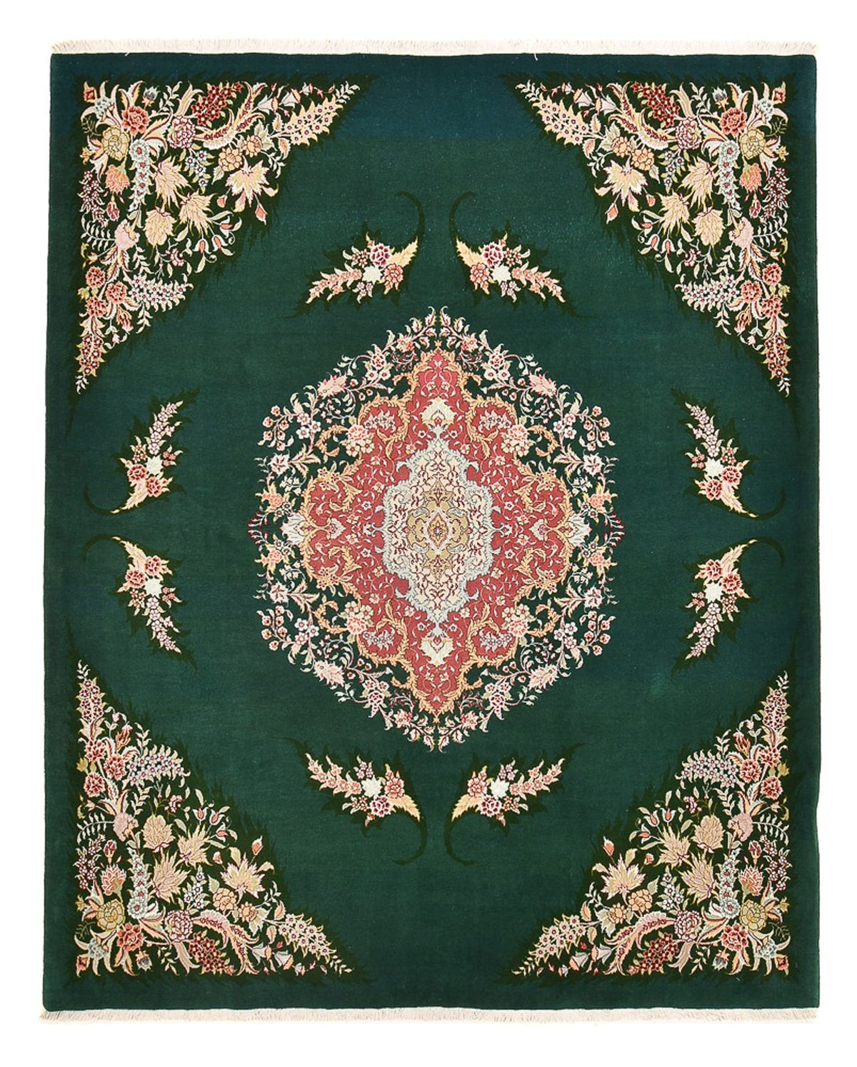 Perzisch tapijt - Tabriz - Royal - 250 x 200 cm - groen