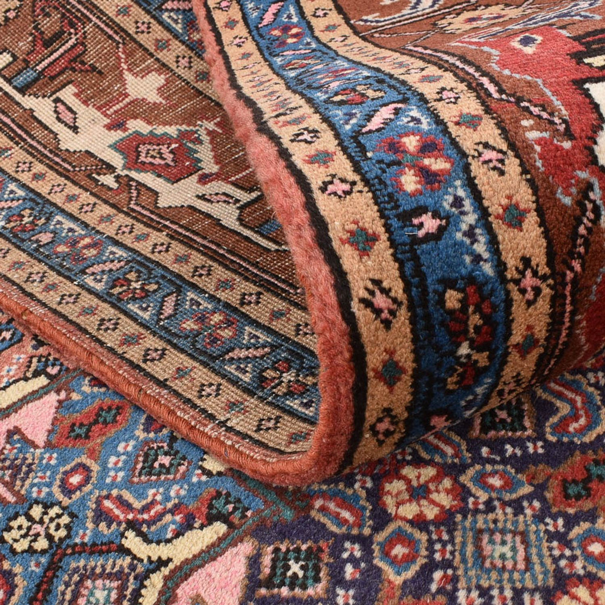 Perzisch Tapijt - Nomadisch - 294 x 204 cm - zee blauw