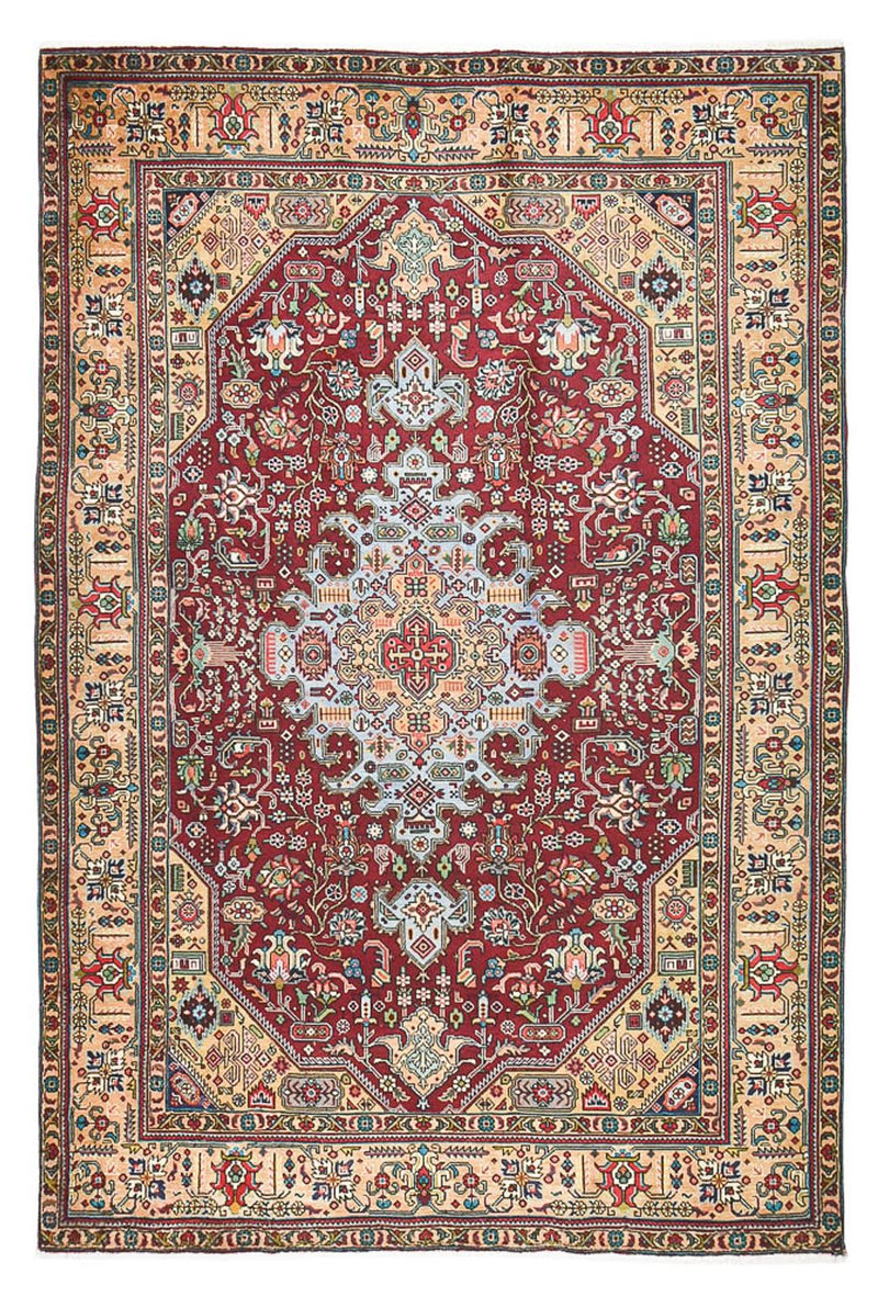 Perzisch tapijt - Tabriz - Royal - 298 x 203 cm - rood