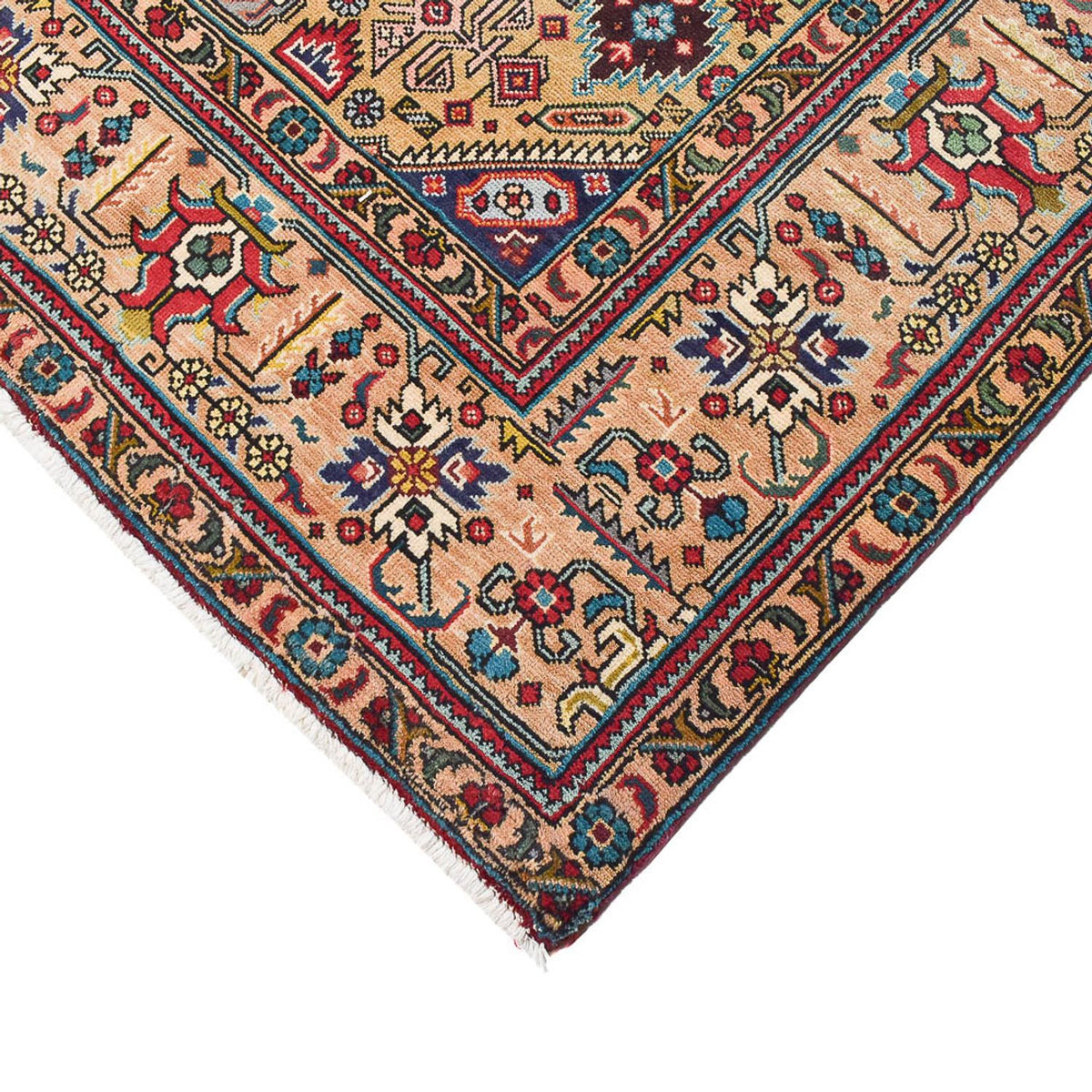 Perzisch tapijt - Tabriz - Royal - 298 x 203 cm - rood
