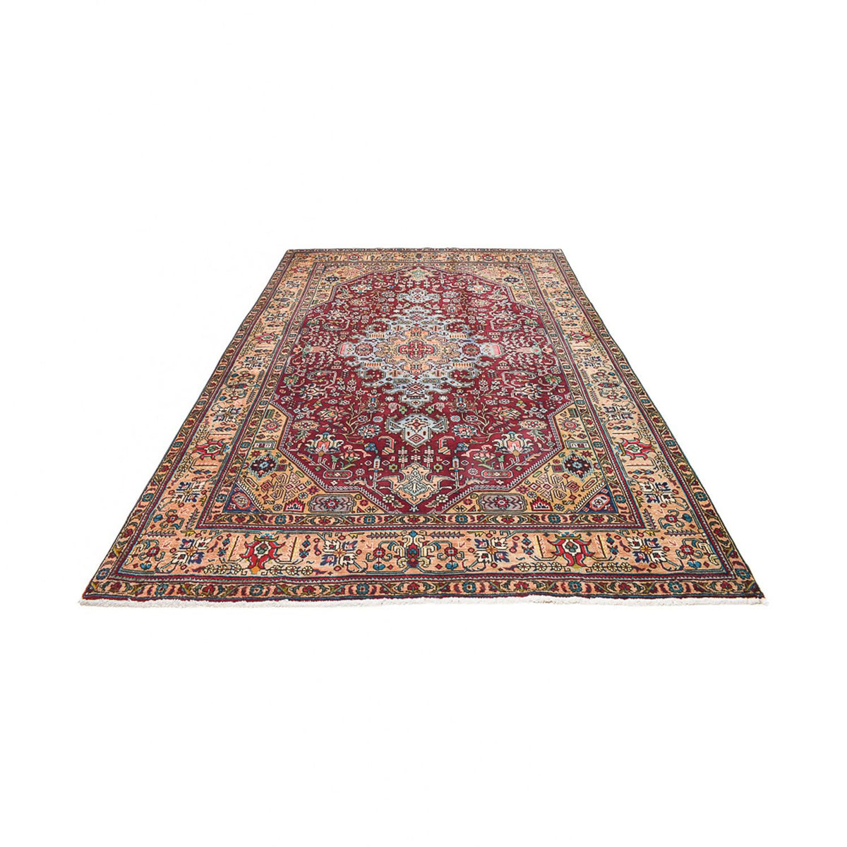 Perzisch tapijt - Tabriz - Royal - 298 x 203 cm - rood