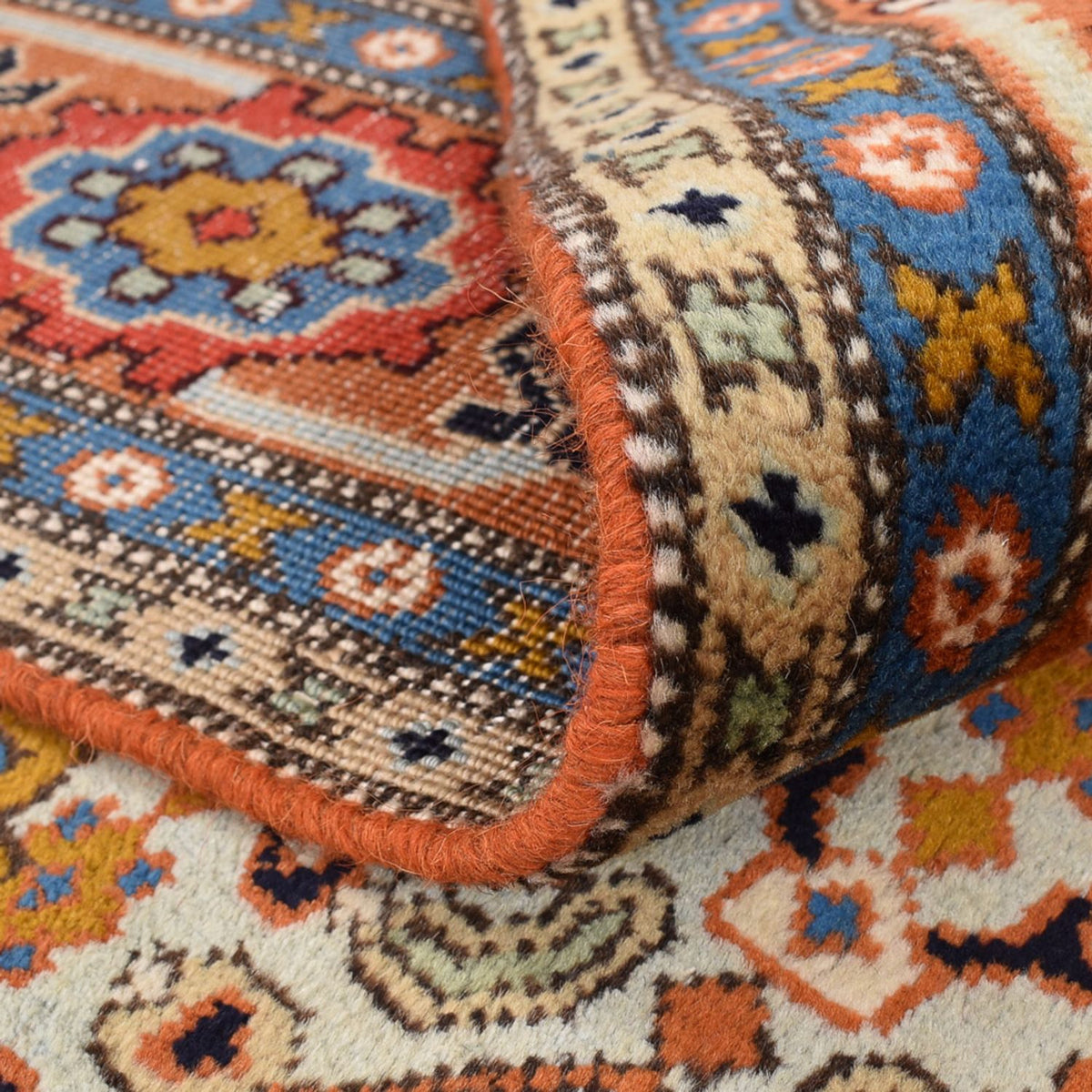 Perzisch tapijt - Tabriz - 302 x 197 cm - donker beige