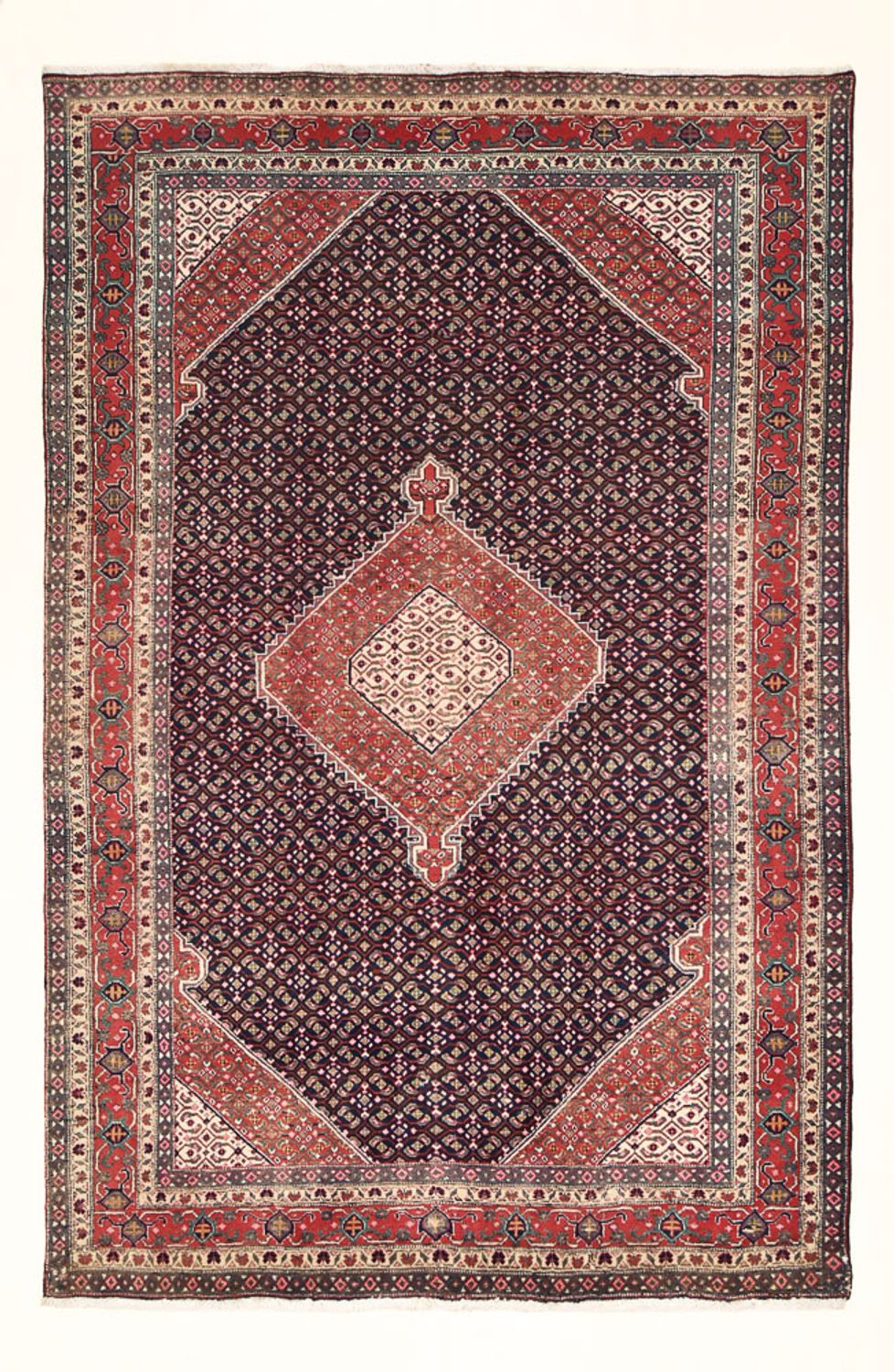 Perzisch tapijt - Tabriz - 303 x 200 cm - roest
