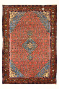Perzisch tapijt - Tabriz - 292 x 198 cm - licht rood