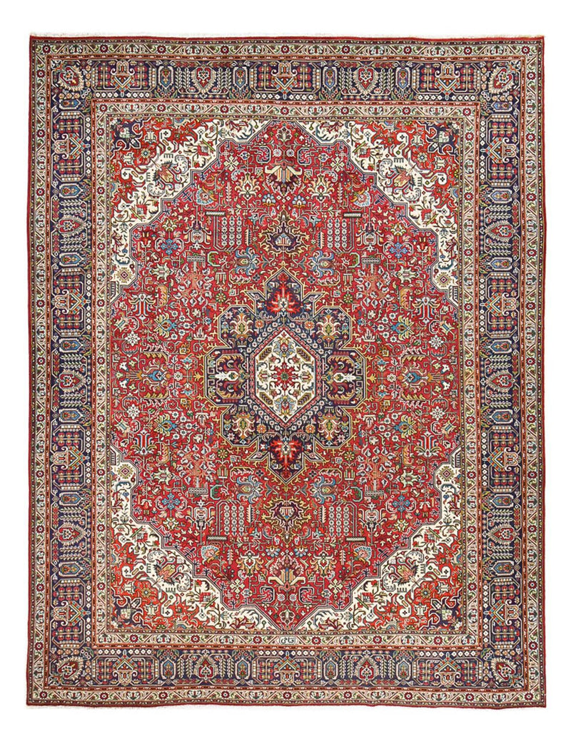 Perzisch tapijt - Tabriz - Royal - 394 x 300 cm - rood