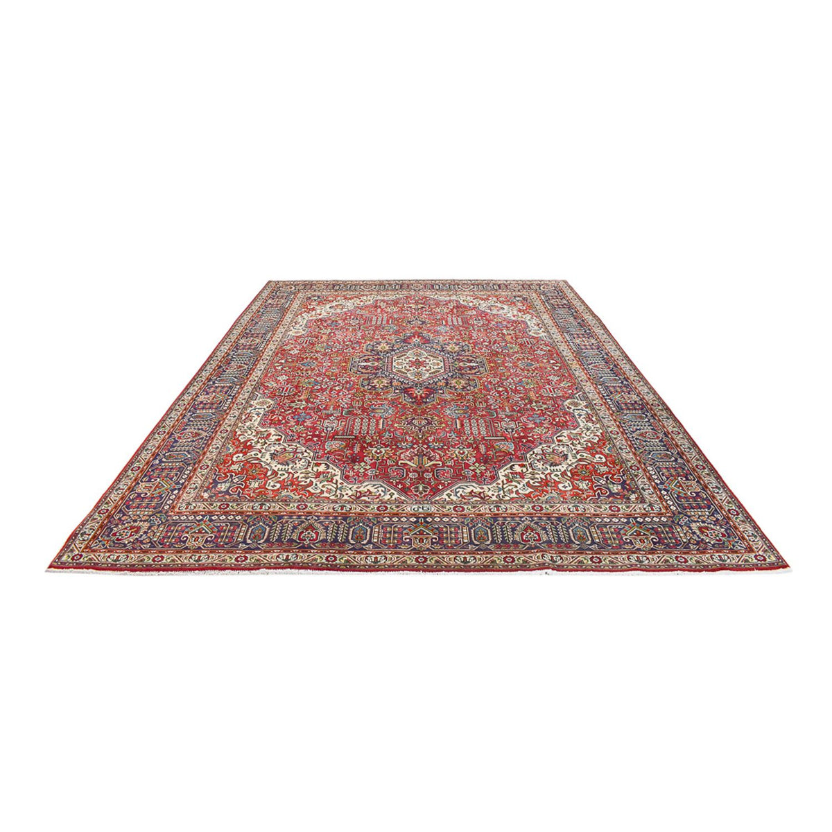 Perzisch tapijt - Tabriz - Royal - 394 x 300 cm - rood